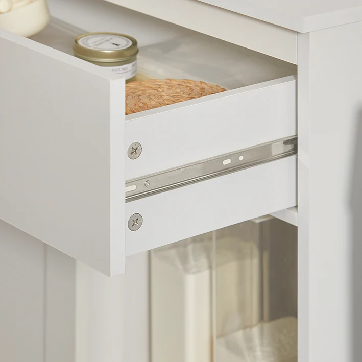 Vorverkauf | SoBuy | Wäscheschrank | Wäschesammler | Badschrank Weiß | BZR66-W