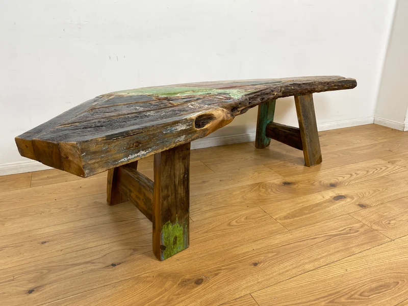 Boatwood by WMK I Nachhaltige & sehr robuste Bank aus altem Bootsholz