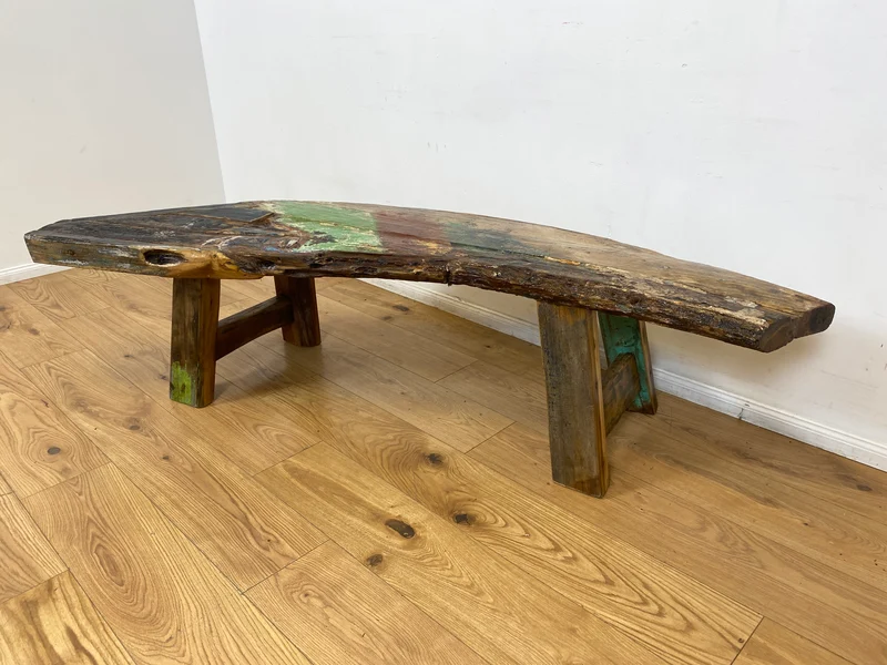 Boatwood by WMK I Nachhaltige & sehr robuste Bank aus altem Bootsholz