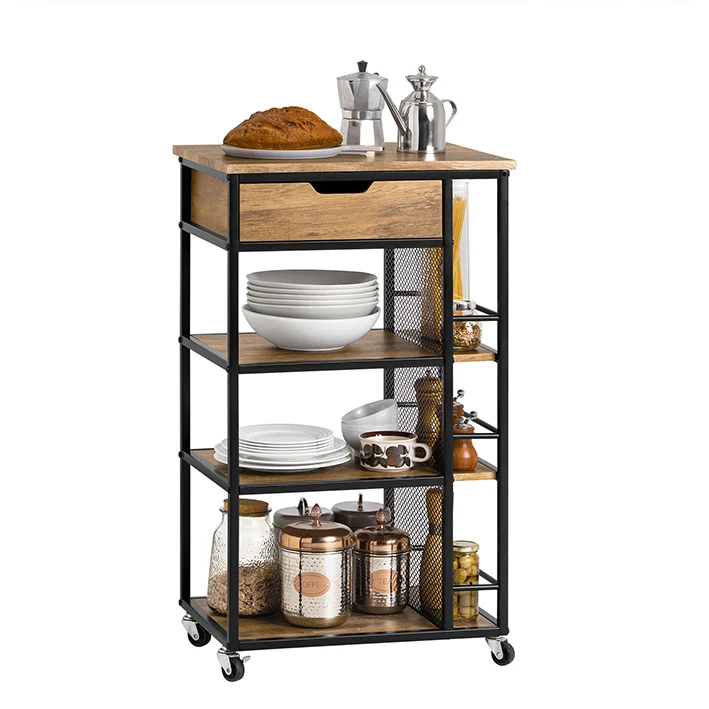 SoBuy | Servierwagen | Beistellwagen | Mehrzweckschrank | FKW99-N