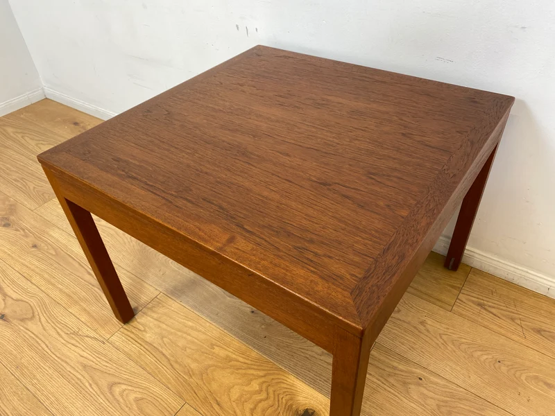 WMK I Stilvoller skandinavischer Mid-Century 2-in-1 Designer Couchtisch von Borge Mogensen für Fredericia Stolefabrik aus Teakholz