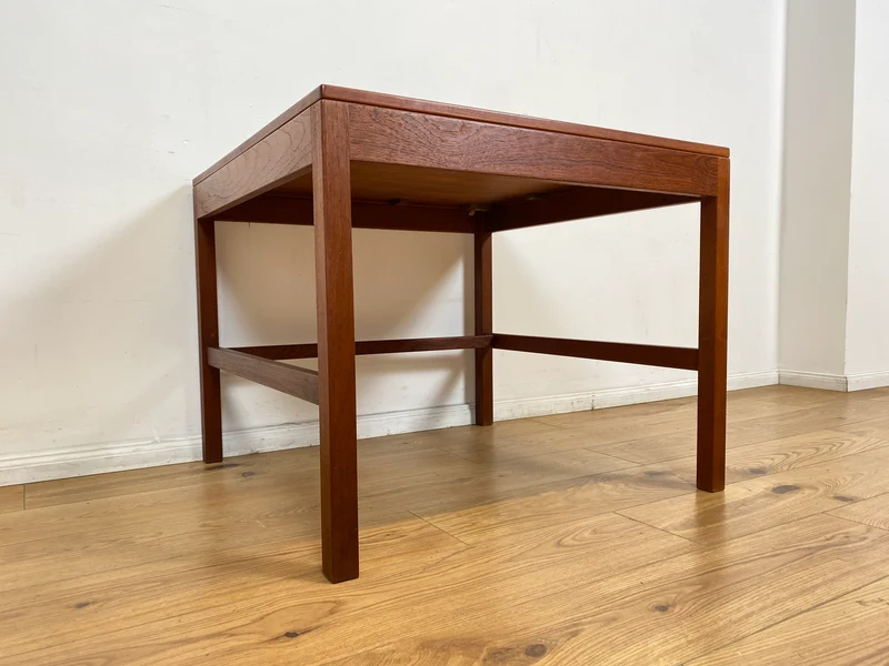 WMK I Stilvoller skandinavischer Mid-Century 2-in-1 Designer Couchtisch von Borge Mogensen für Fredericia Stolefabrik aus Teakholz