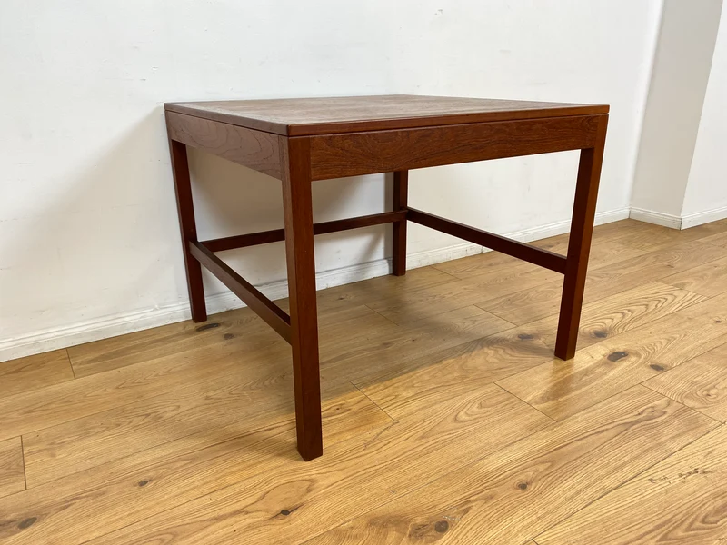 WMK I Stilvoller skandinavischer Mid-Century 2-in-1 Designer Couchtisch von Borge Mogensen für Fredericia Stolefabrik aus Teakholz