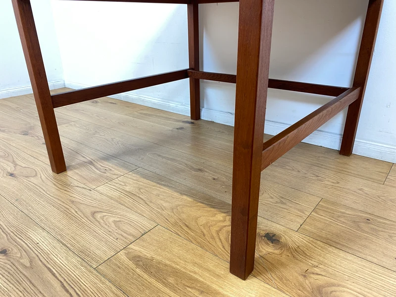 WMK I Stilvoller skandinavischer Mid-Century 2-in-1 Designer Couchtisch von Borge Mogensen für Fredericia Stolefabrik aus Teakholz