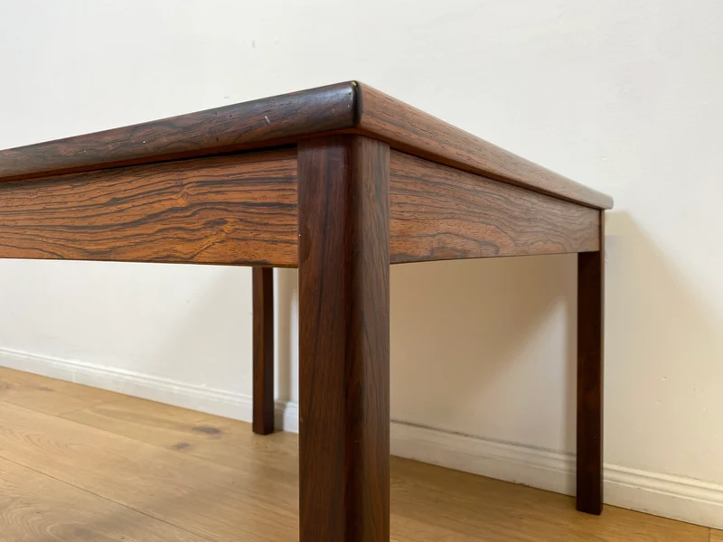 WMK # Stilvoller und gut erhaltener skandinavischer 70er Jahre Designer Couchtisch von Hansen & Nissen in Palisander