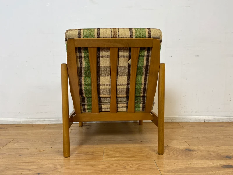 WMK I Seltener und sehr gut erhaltener Mid-Century Designersessel von Walter Knoll