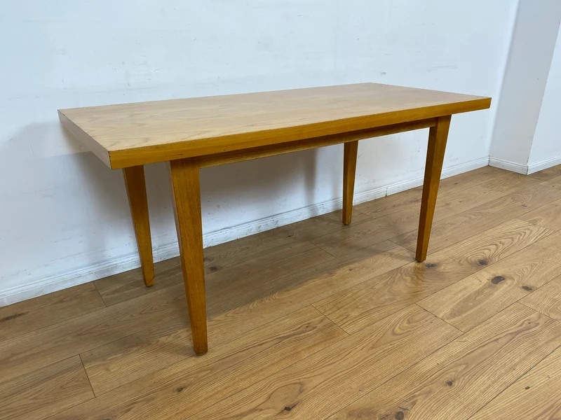 WMK I Stilvoller heller 60er Jahre Designer Couchtisch I Modell 602 von Franz Ehrlich für VEB Hellerau