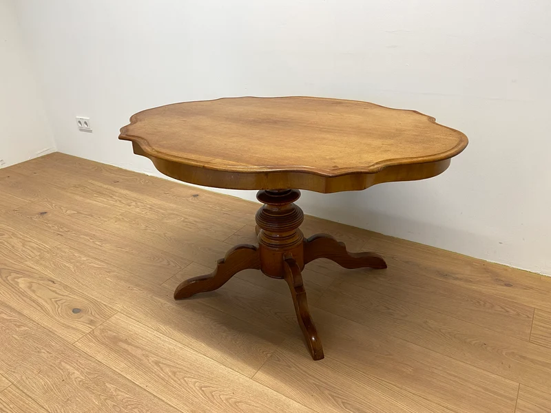 WMK Wunderschöner und sehr gut erhaltener antiker Louis Philippe Salontisch