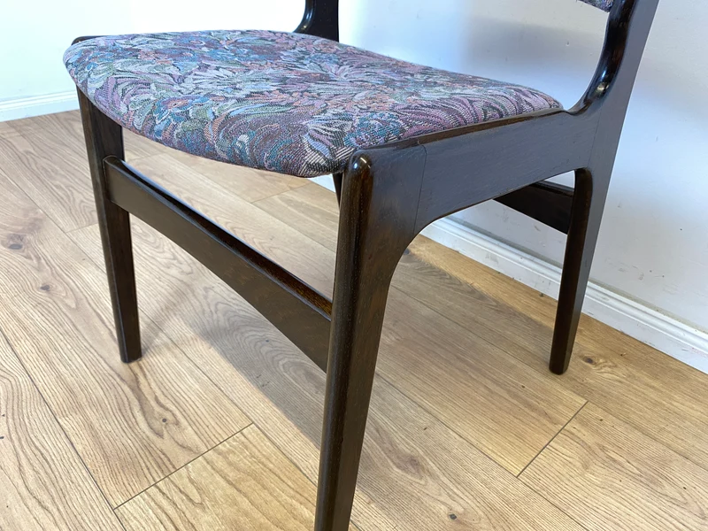 WMK Set aus 4 sehr gut erhaltenen skandinavischen Designerstühlen Modell 89 von Erik Buch für Anderssstrup