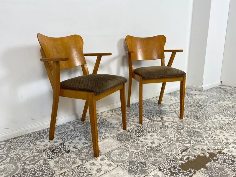 WMK 1/2 Sehr rarer & gut erhaltener Designerstuhl von Selman Selmanagić , Herbert Hirche & Liv Falkenberg für VEB Hellerau