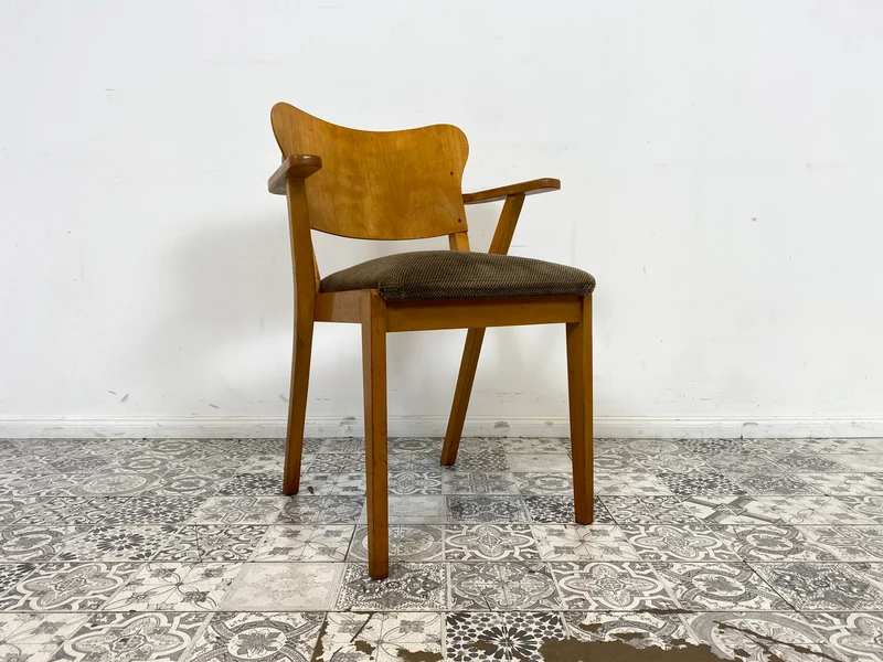 WMK 1/2 Sehr rarer & gut erhaltener Designerstuhl von Selman Selmanagić , Herbert Hirche & Liv Falkenberg für VEB Hellerau