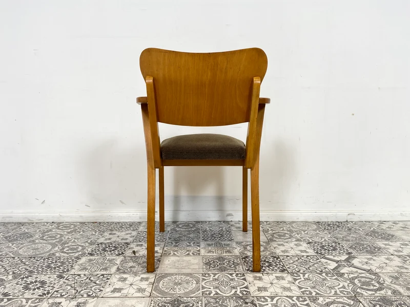 WMK 1/2 Sehr rarer & gut erhaltener Designerstuhl von Selman Selmanagić , Herbert Hirche & Liv Falkenberg für VEB Hellerau