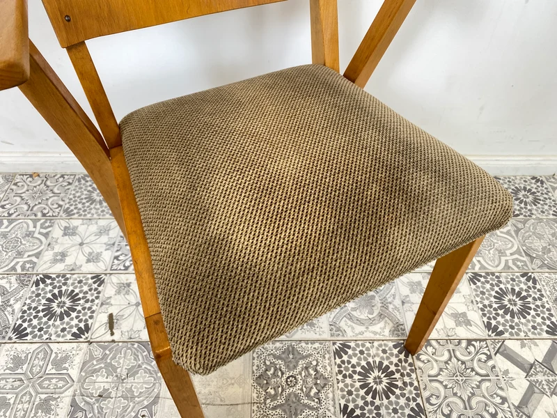 WMK 1/2 Sehr rarer & gut erhaltener Designerstuhl von Selman Selmanagić , Herbert Hirche & Liv Falkenberg für VEB Hellerau