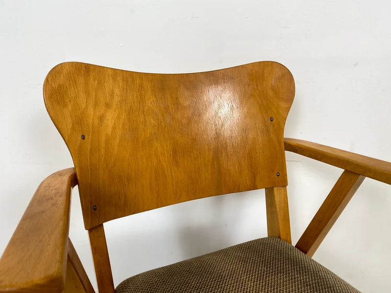 WMK 1/2 Sehr rarer & gut erhaltener Designerstuhl von Selman Selmanagić , Herbert Hirche & Liv Falkenberg für VEB Hellerau