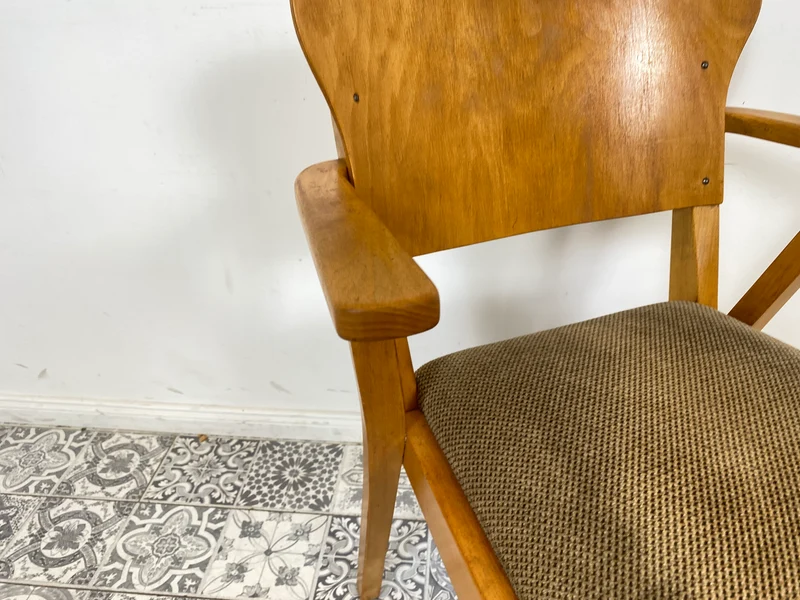 WMK 1/2 Sehr rarer & gut erhaltener Designerstuhl von Selman Selmanagić , Herbert Hirche & Liv Falkenberg für VEB Hellerau