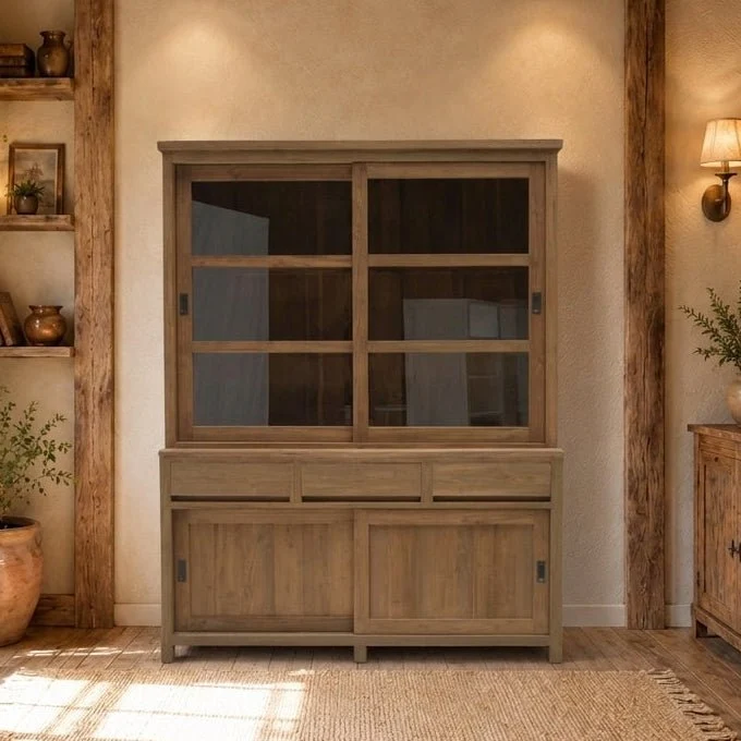 Teak Schrank Buffetschrank Veen