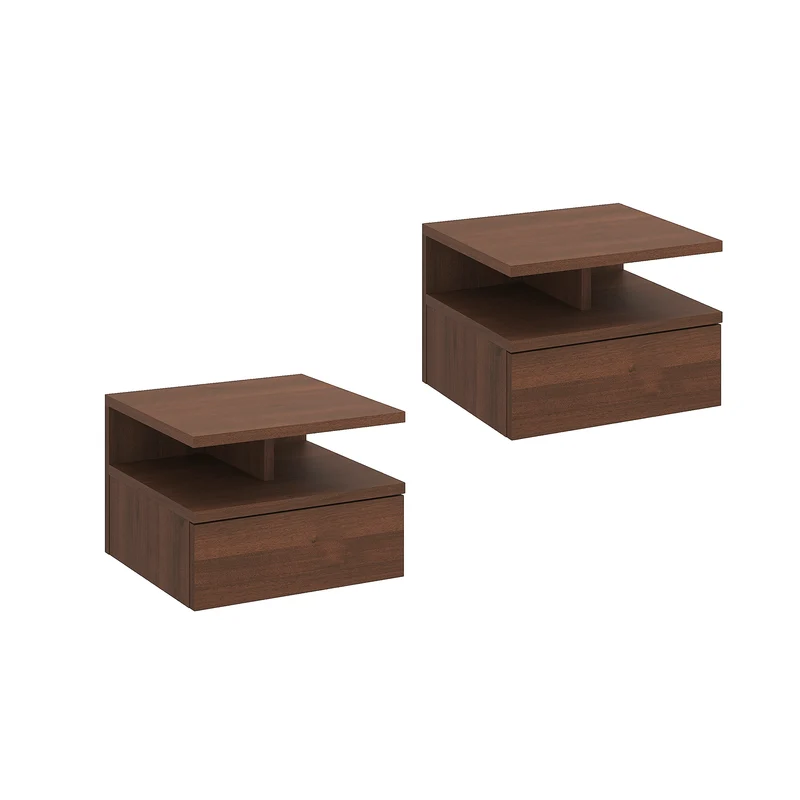 Bedside Table MONACO 2T, Set of 2