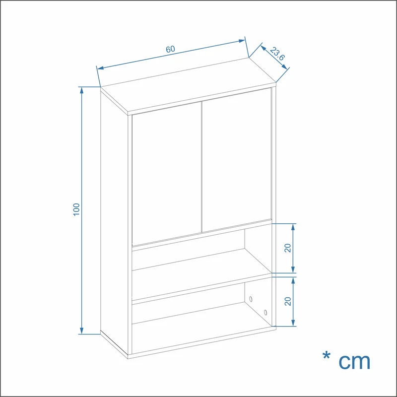 Washing Machine Cabinet GIZMO W