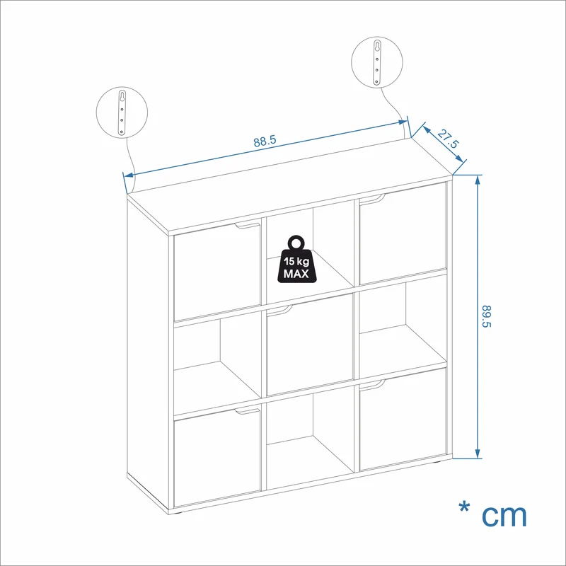 Bookcase Shelf 9