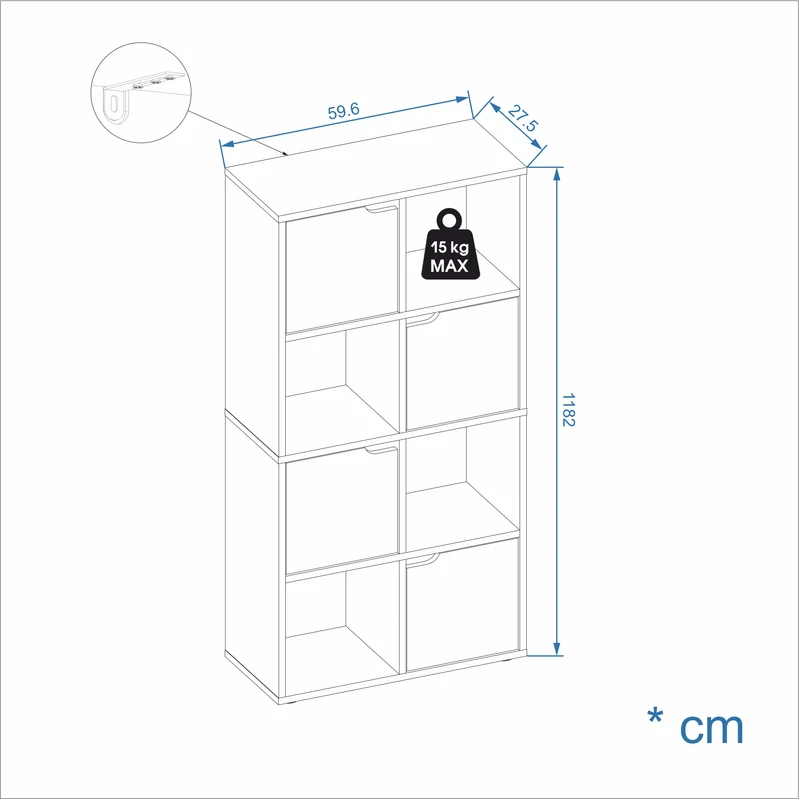 Bookcase Shelf 8