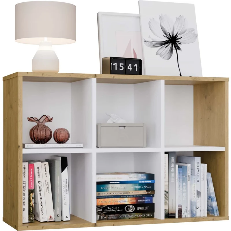 KAMMERREGAL SCHRANK MALAX MINI 2X3 EICHE ARTISAN MATT