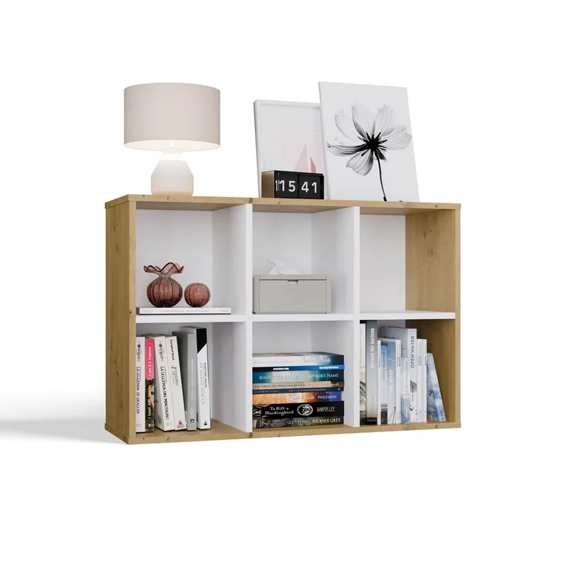 KAMMERREGAL SCHRANK MALAX MINI 2X3 EICHE ARTISAN MATT