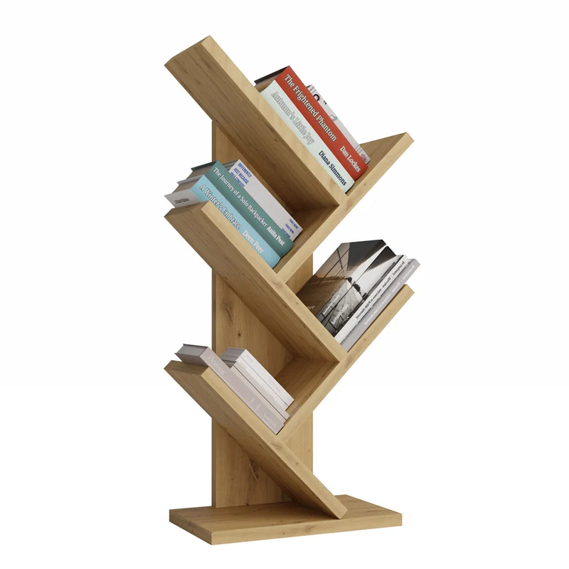 STEHREGAL FUNNY MINI ARTISAN SCHRANK 4 REGALBÖDEN FÜR BÜCHER 61X15,5X26,5 CM