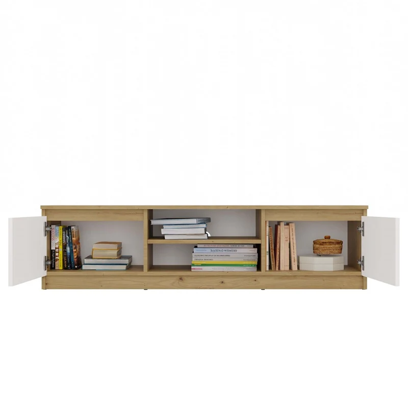 TV-SCHRANK 140 MALWA ARTISAN WEISS TV-TISCH 140 CM