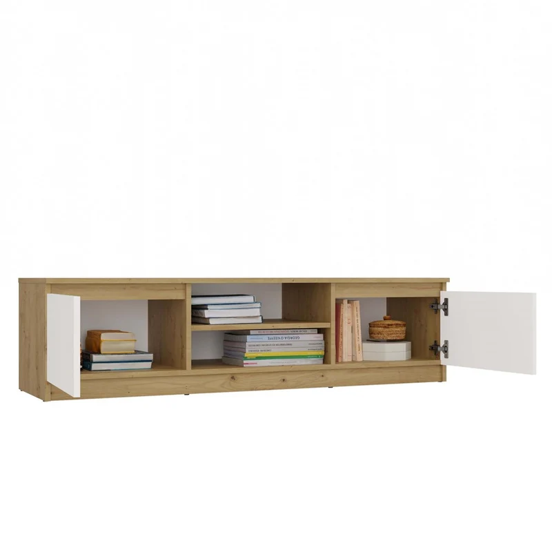 TV-SCHRANK 140 MALWA ARTISAN WEISS TV-TISCH 140 CM