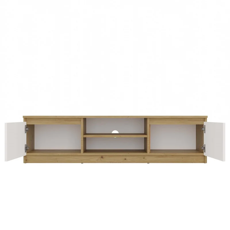 TV-SCHRANK 140 MALWA ARTISAN WEISS TV-TISCH 140 CM
