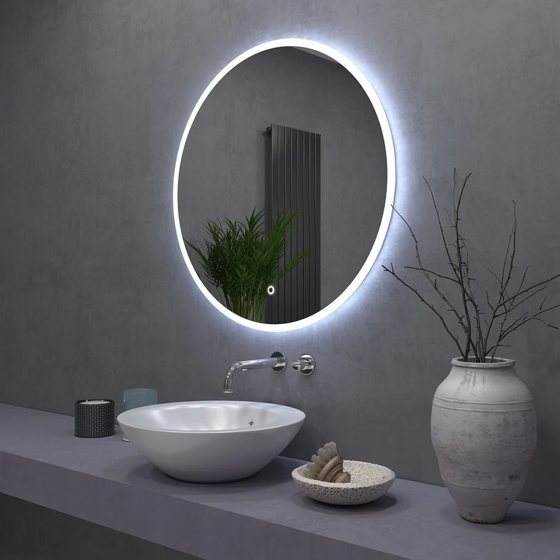 LED-Wandspiegel FFJ - 80 cm