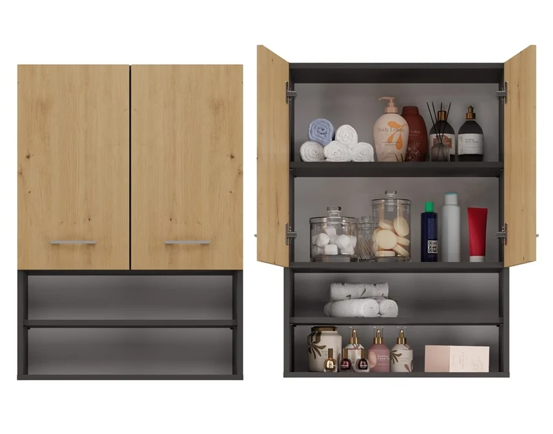 WASCHMASCHINENSCHRANK POLA MINI-TÜREN KURZE