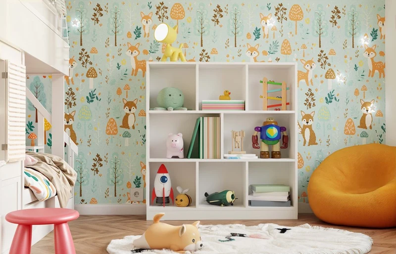 Offenes Bücherregal Fiesta 8P | Farbe: Eiche Artisan | Für Wohnzimmer, Büro und Arbeitszimmer | Ideal für Kinderzimmer, Teenager, Jugendzimmer