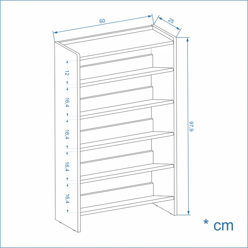 Shoe Rack Elexis 5
