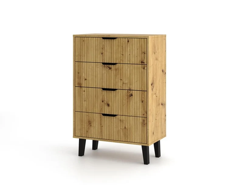 Kommode Scandi 4S SLIM EICHE ARTISAN