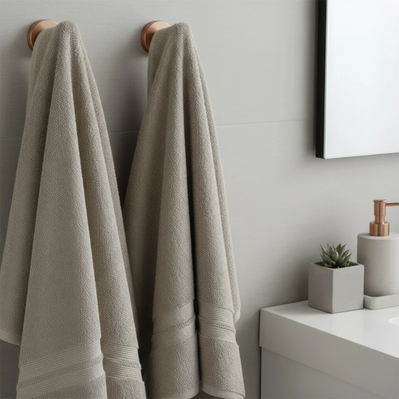 Badezimmer-Haken-Set Ari - gebürstetes Kupfer