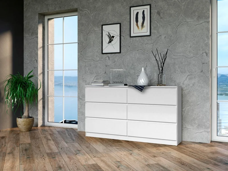 KOMMODE MALWA M6 140 - WEISS