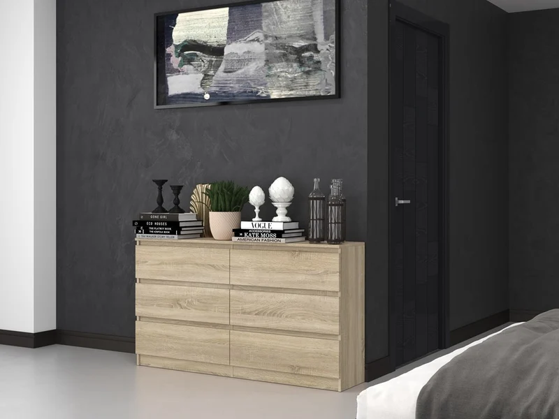 KOMMODE MALWA M6 140 - EICHE SONOMA