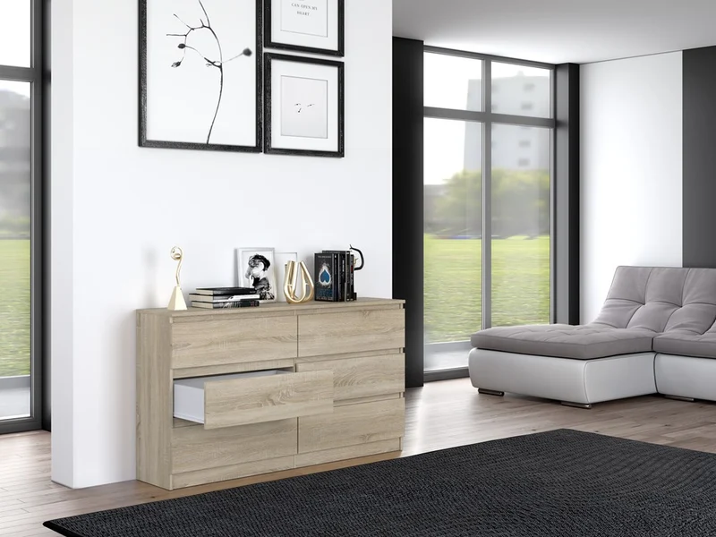 KOMMODE MALWA M6 140 - EICHE SONOMA