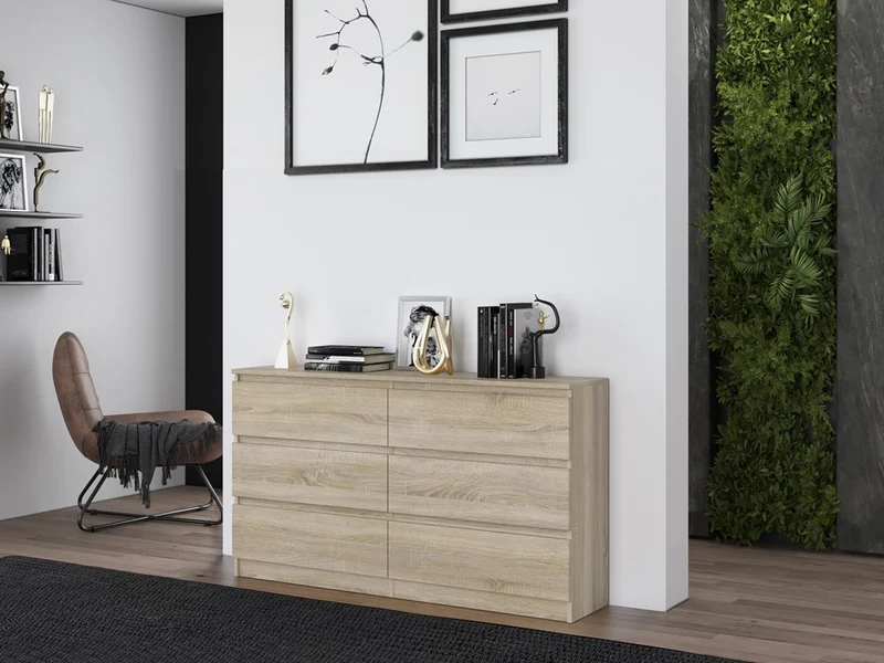 KOMMODE MALWA M6 140 - EICHE SONOMA