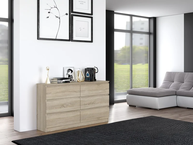 KOMMODE MALWA M6 140 - EICHE SONOMA