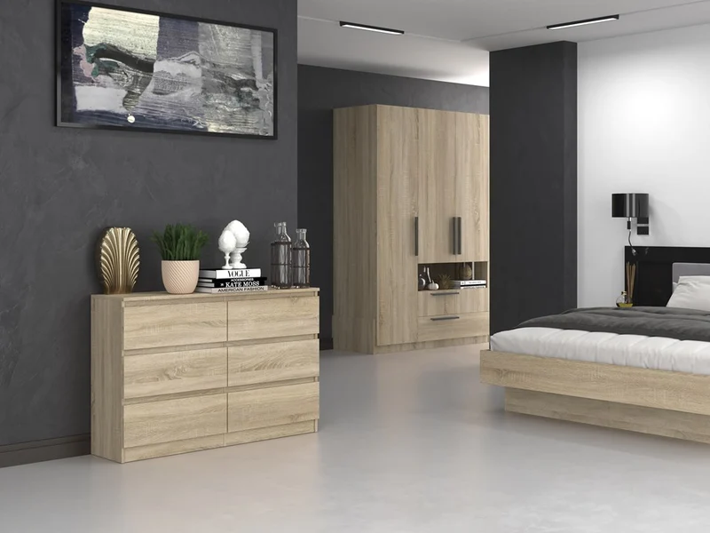 KOMMODE MALWA M6 120 - EICHE SONOMA