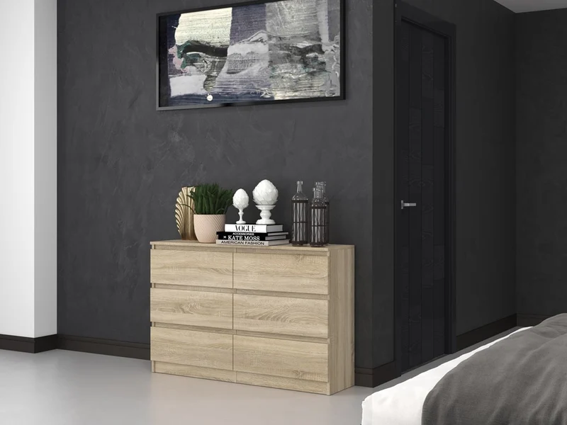 KOMMODE MALWA M6 120 - EICHE SONOMA
