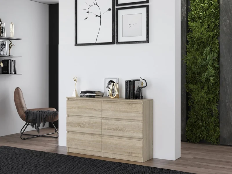 KOMMODE MALWA M6 120 - EICHE SONOMA