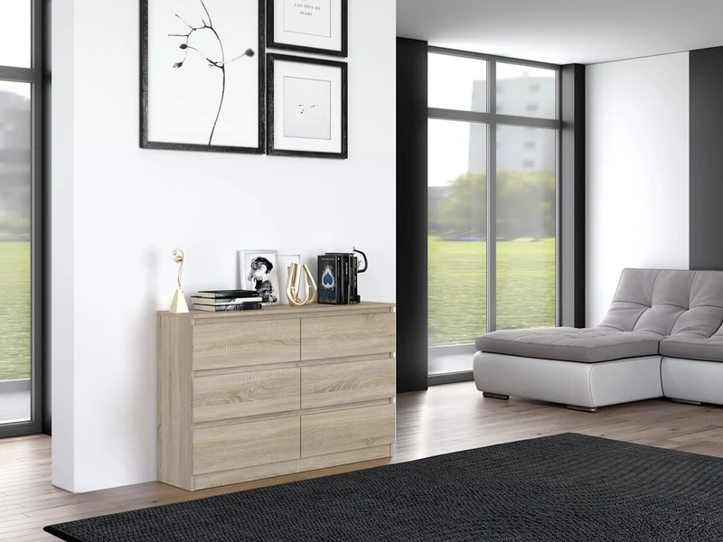 KOMMODE MALWA M6 120 - EICHE SONOMA