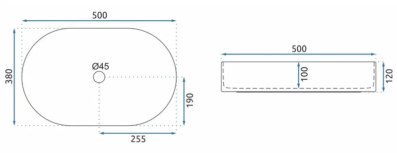 Badmöbel-Set: 100 cm Schrank mit Wäschekorb und Bad Hochschrank Willy - Salbei, Walnussplatte
