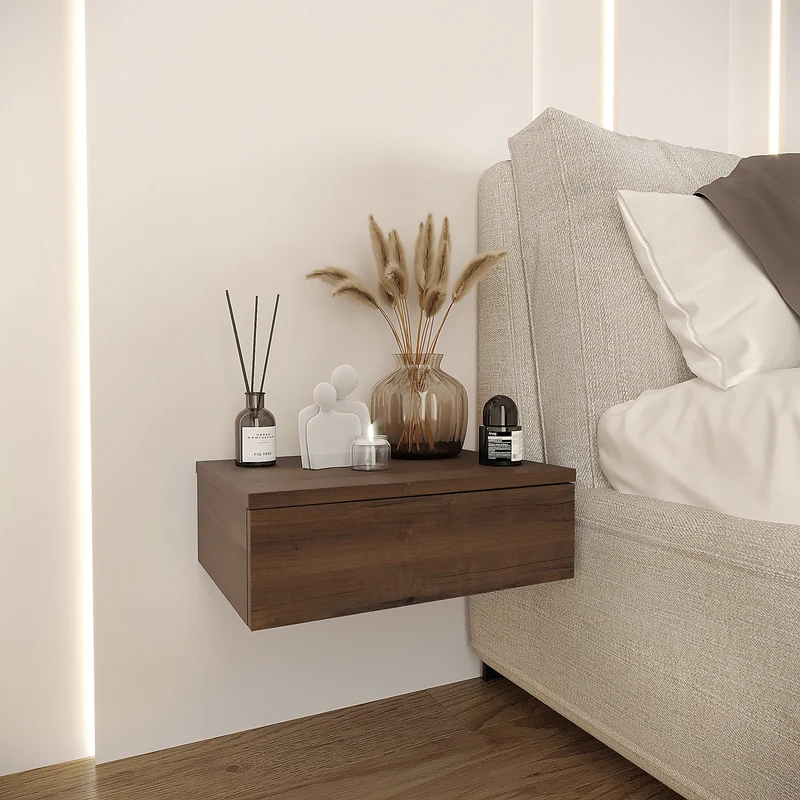 Bedside Table Monaco 2-Piece Set