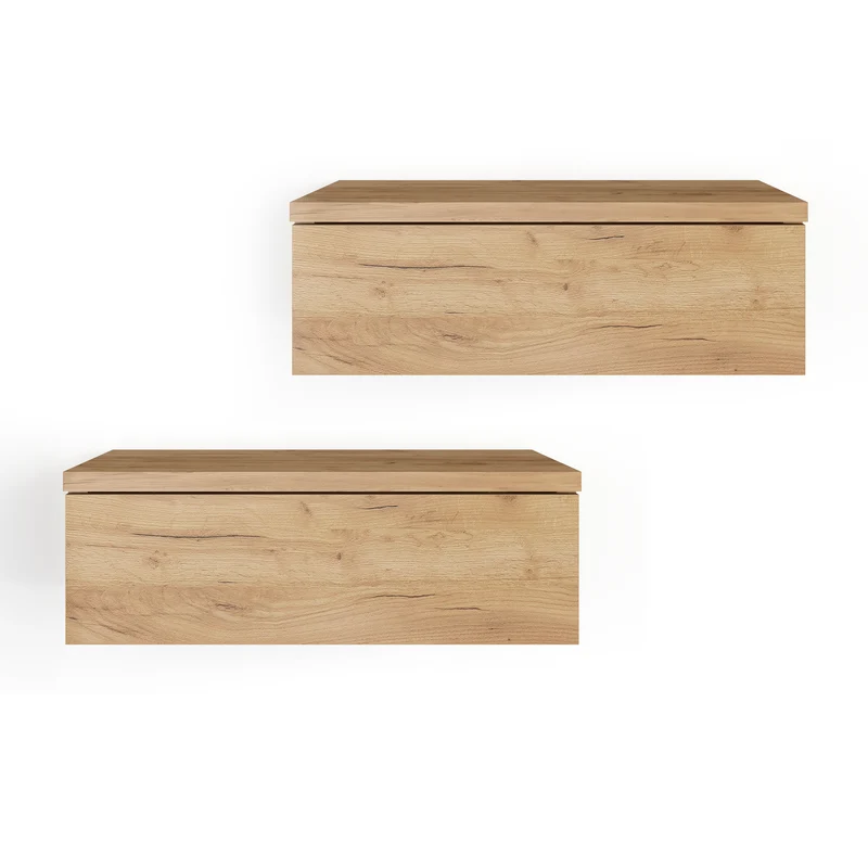 Bedside Table Monaco 2-Piece Set
