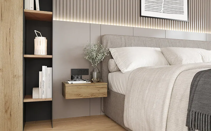 Bedside Table Monaco 2-Piece Set