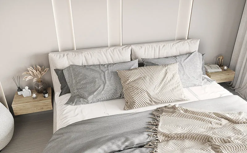 Bedside Table Monaco 2-Piece Set